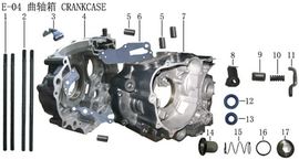 Lifan KP200 Oil filter spring(Image #15) Lifan KP200 Oil filter spring(Image #15)