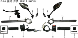 Lifan Kpr200 Throttle Grip Combination(Image #09) Lifan Kpr200 Throttle Grip Combination(Image #09)