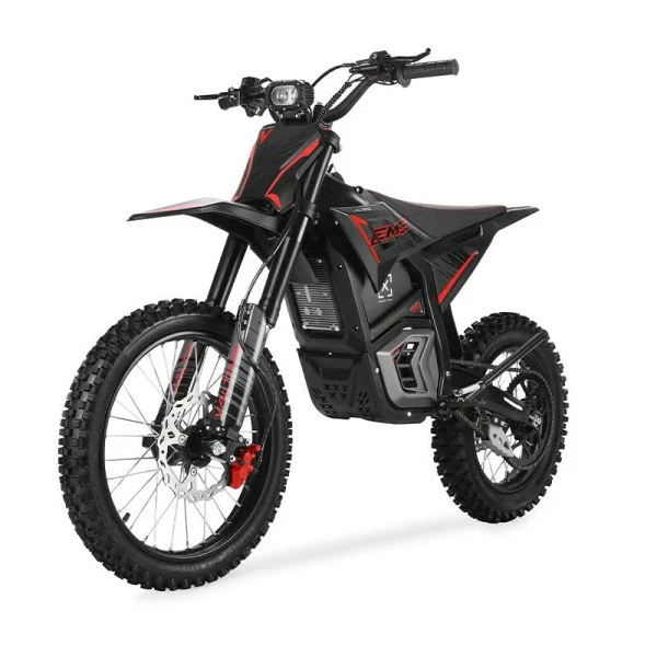 VALTINSU EM-5 Pro Off-Road Black Electric Dirt Bike – 5600W