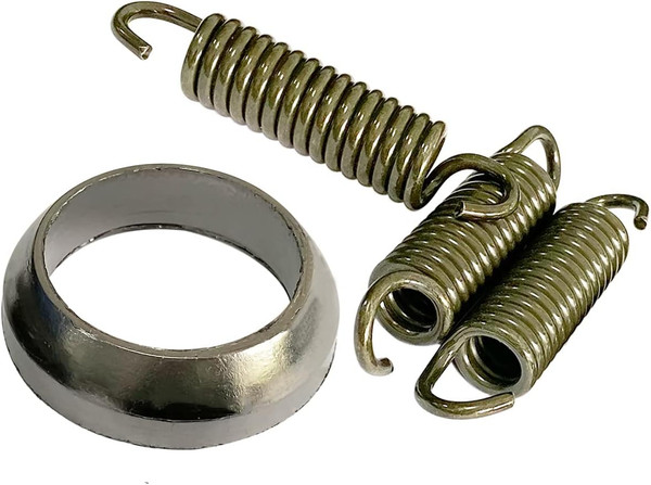 Mid Pipe Muffler Exhaust Gasket with Springs For HiSun MASSIMO SUPERMACH BENNCHE BIG MUDDY400 500 550 700 750 800 1000 UTV'S