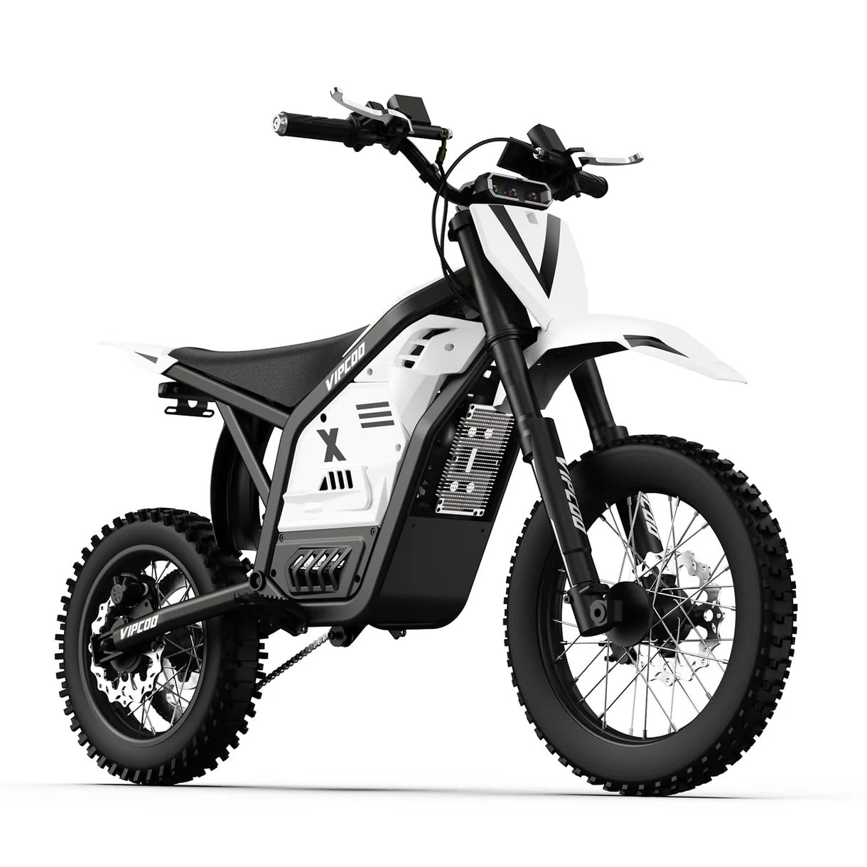 VIPCOO H2 Electric Dirt Bike – 3500W Peak Motor, 48V 23Ah Battery