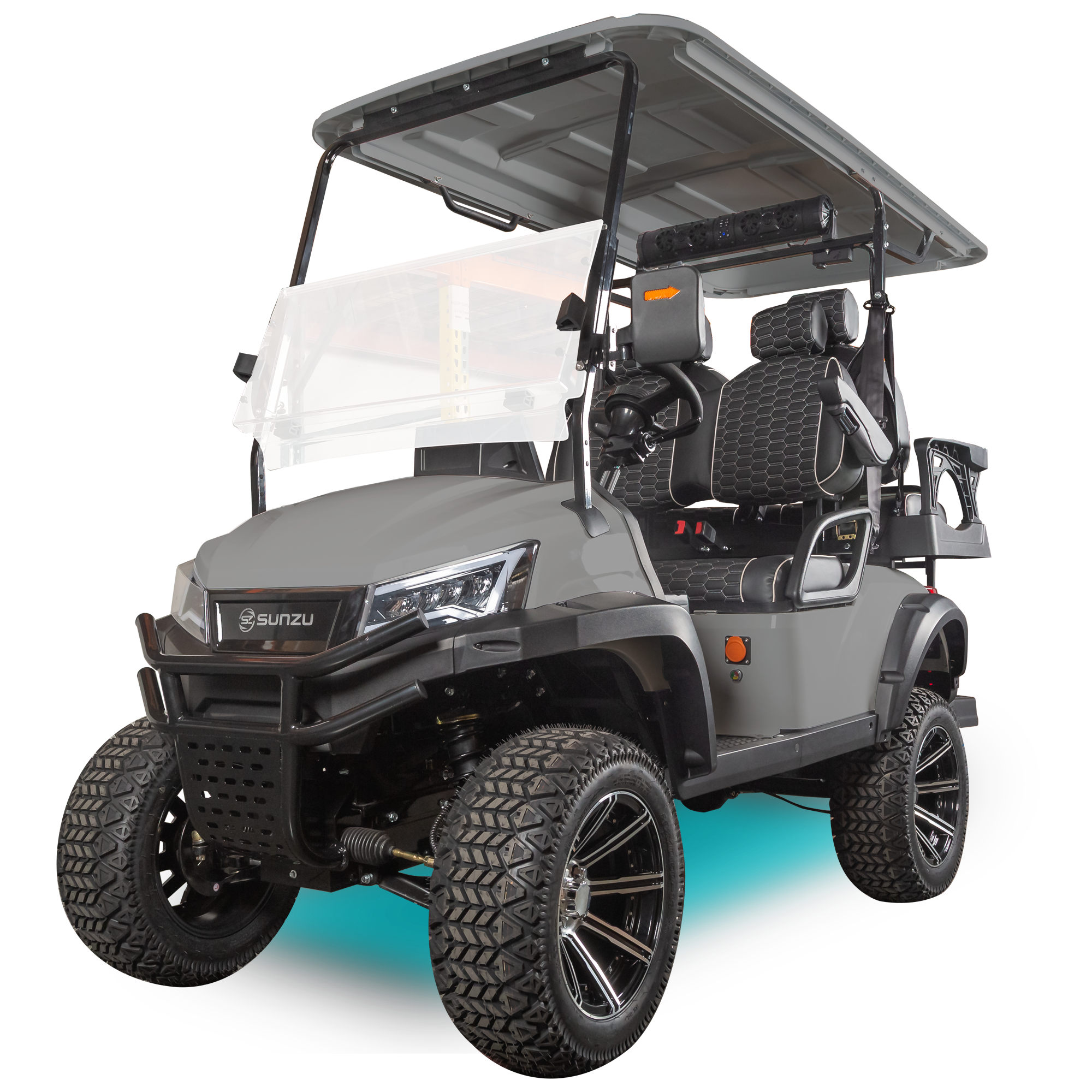 TrailMaster SUN X4 Lithium Golf Cart – 4 Passenger 48V Electric Golf Cart