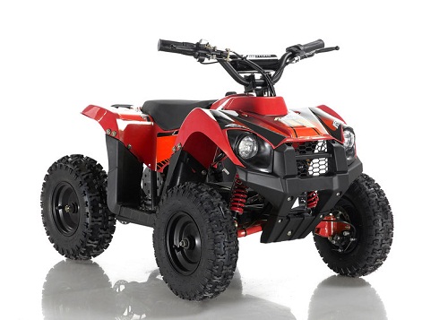 NEW Apollo VOLT 500 Watt Motor Electric ATV - Red