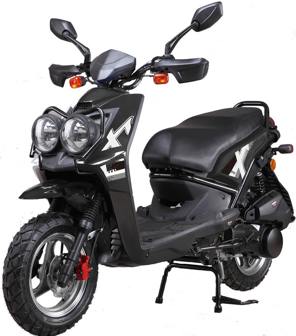 Vitacci ZUMA 50CC Scooter, 49.9cc CVT, Ready to Ride - 360 Powersports