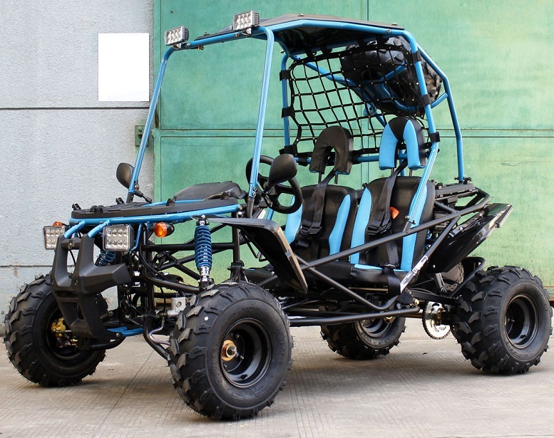 New Vitacci Pathfinder 200 GSX (DF200GSX) 196cc Go Kart, Single Cylinder, 4-Storke - Fully Assembled and Tested - Blue