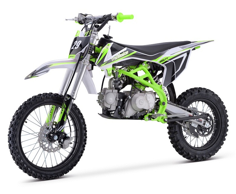 Trailmaster TM29 125cc Dirt Bike, 4-Stroke, Electric Kick Start