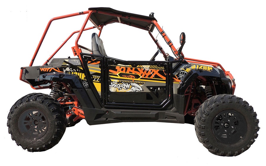 Vitacci -ATL Predator FX400 UTV, 311.4CC, Alloy Black Wheels, LED Light, 4-stroke, Two Chokes System /Automatic