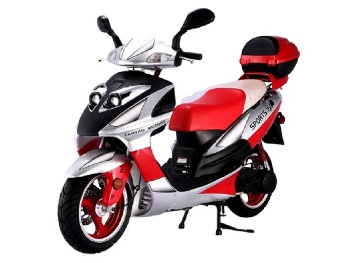 TAOTAO EAGLE 150 4-STROKE, SINGLE CYLINDER SCOOTER - FULLY ASSEMBLED AND TESTED - Red
