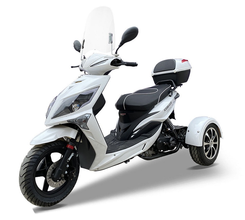 Vitacci Mojo (PST50-1) 49Cc Trikes, Automatic , Elec/kick start - White