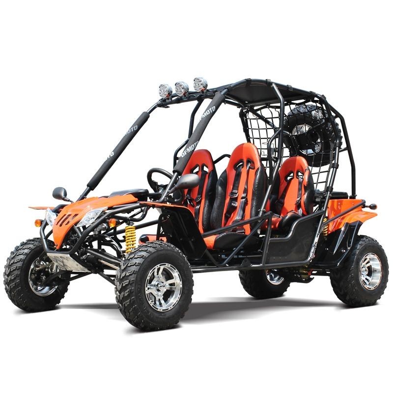Dongfang 200cc (DF200GHA) Adult Gas Go-Kart, 4-Seater, DF GHA With Auto Tranny/Reverse Gear