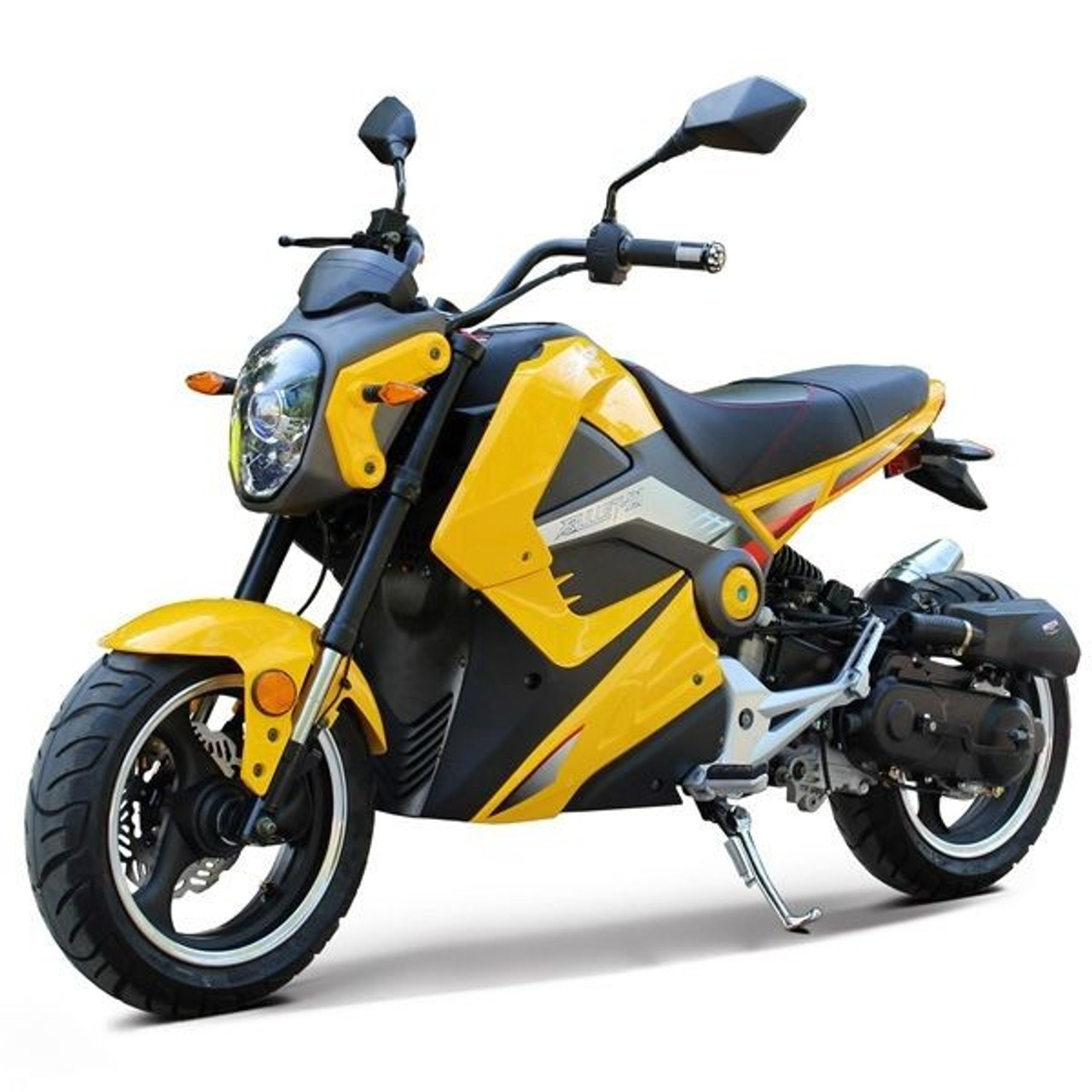 DongFang DF STT 50cc Gas Motorcycle With CVT Auto Tranny,Aluminum Wheels