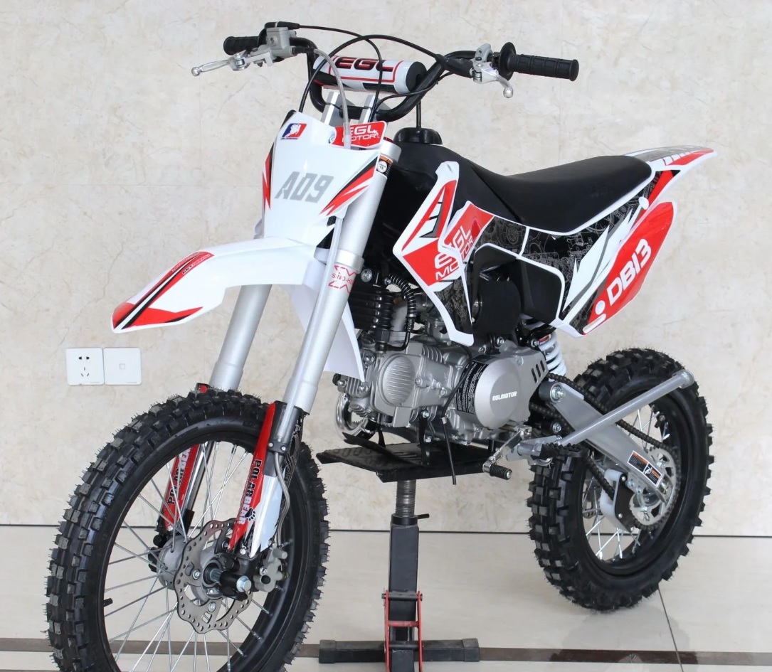 EGL A09 DB-13 140Cc Youth Dirt Bike, Manual Clutch, kick start, oil cooled