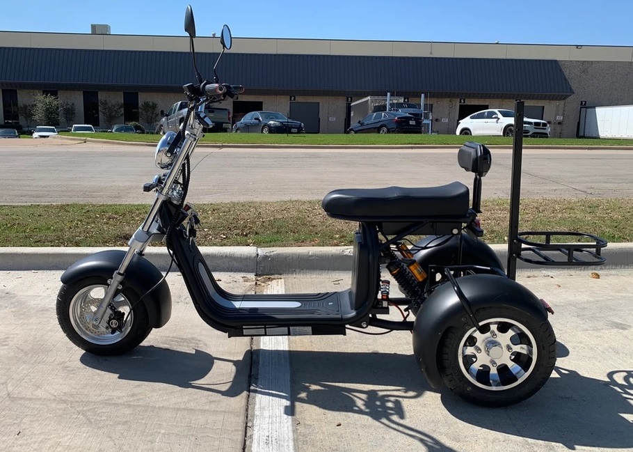 Rps Trike Cruiser Street Legal Range 50-70 Miles Battery 60 V 30A Lithium