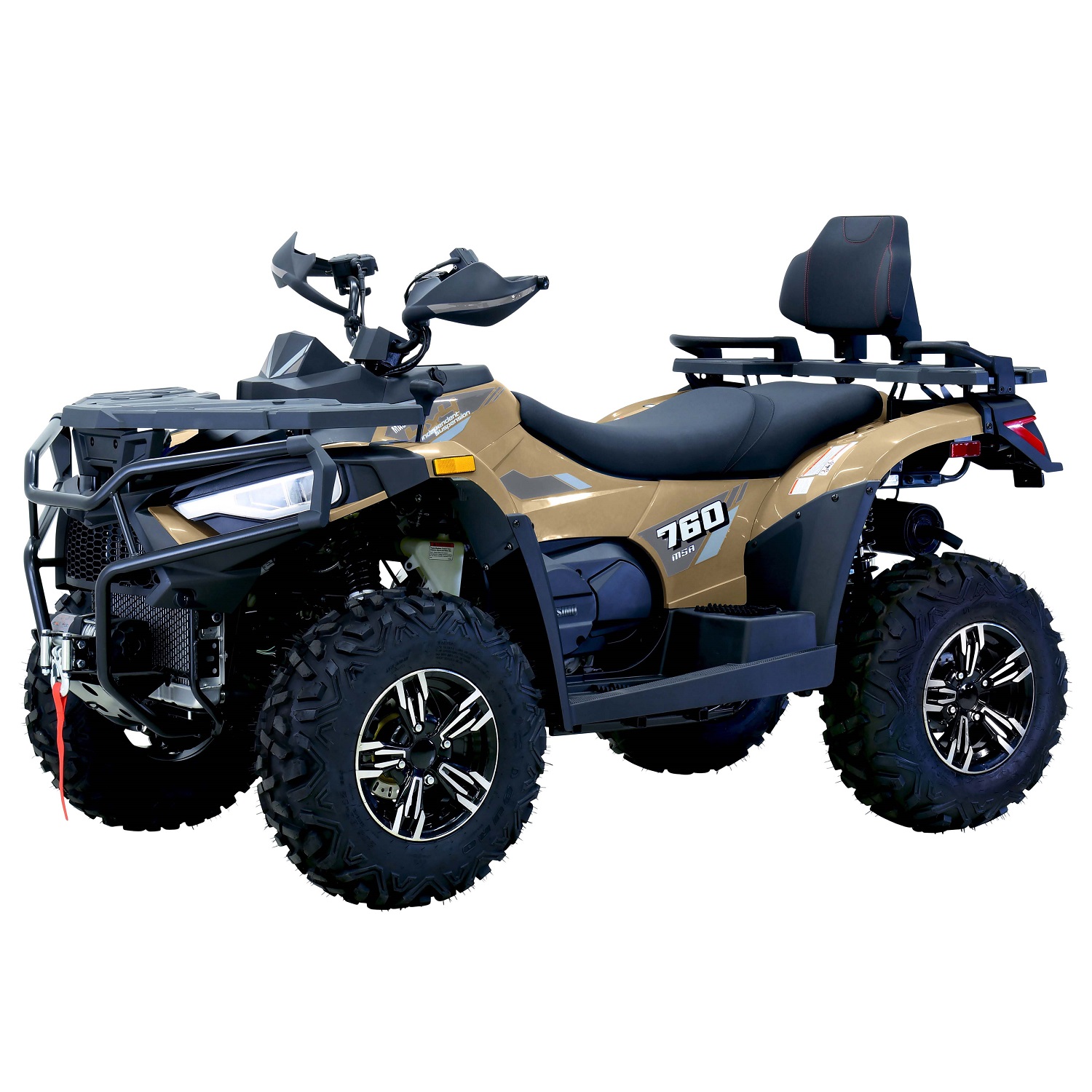 Massimo MSA 760 Atv: Rugged 4WD Adventure Vehicle with 45 HP Engine & 3,000 lb Winch