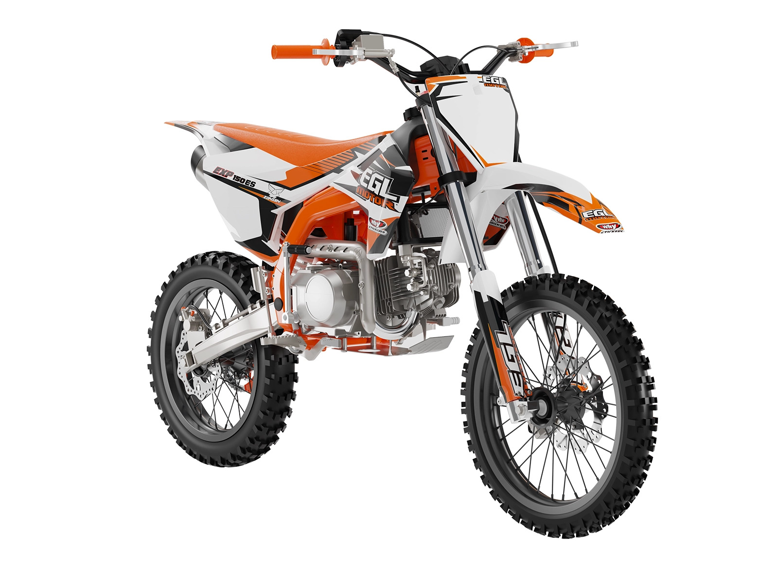 NEW EGL EXP 150ES - High-Performance 150cc Dirt Bike with Electric & Kick Start