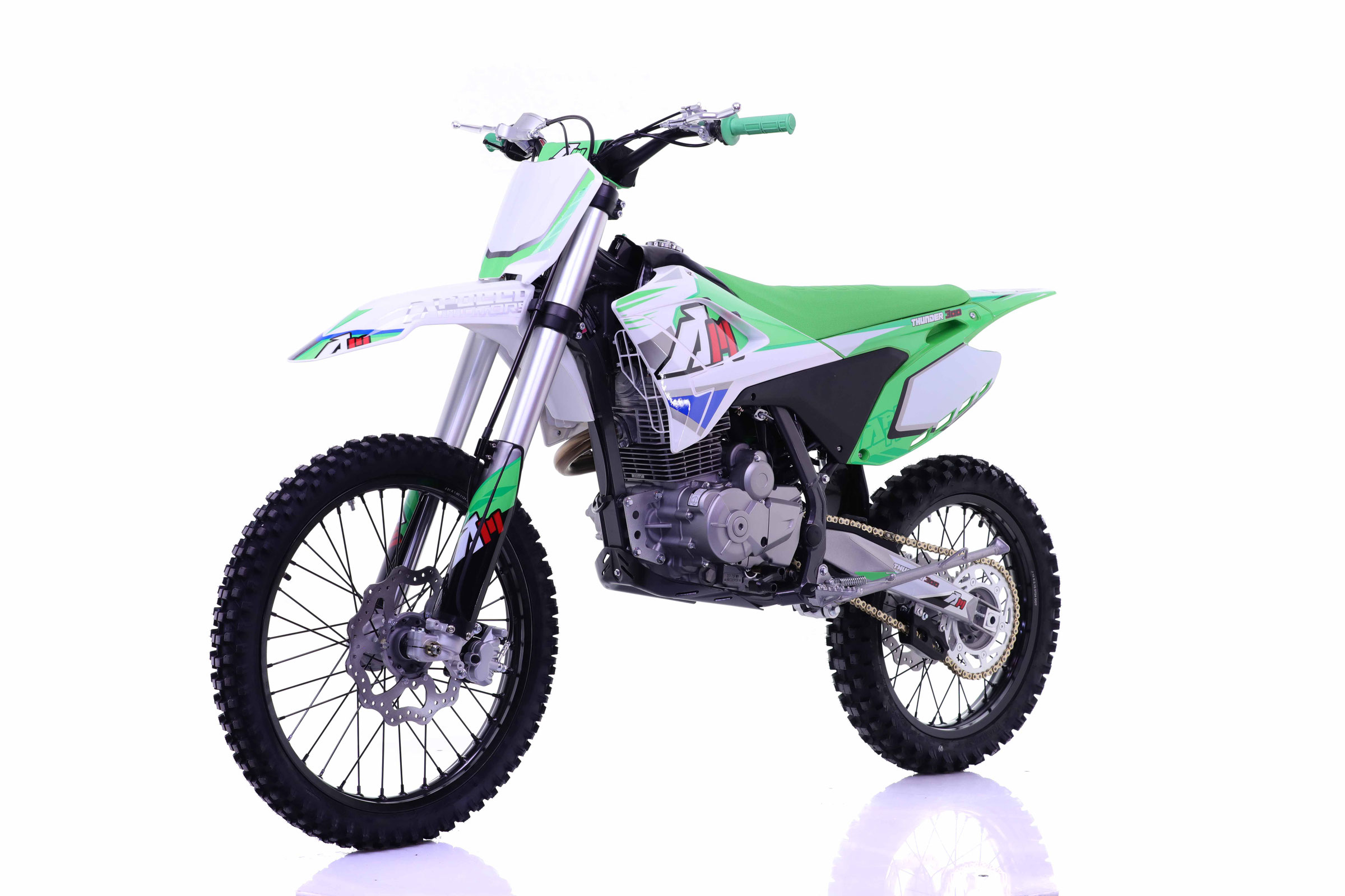APOLLO ワンオフ Apollo Thunder 150 Full Size Dirt Pit Bike, 4 Speed Manual