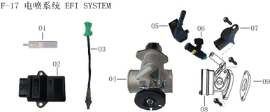 Lifan Kpx250 Oxygen Sensor