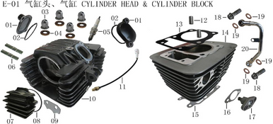 Lifan Kpx250 cylinder temperature sensor(Image #11)

