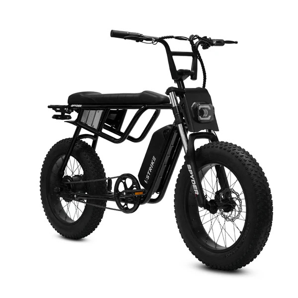 SRPNT SPYDER 500 Electric Bike – 500W Peak Power, 48V 13Ah Battery, 20mph Top Speed