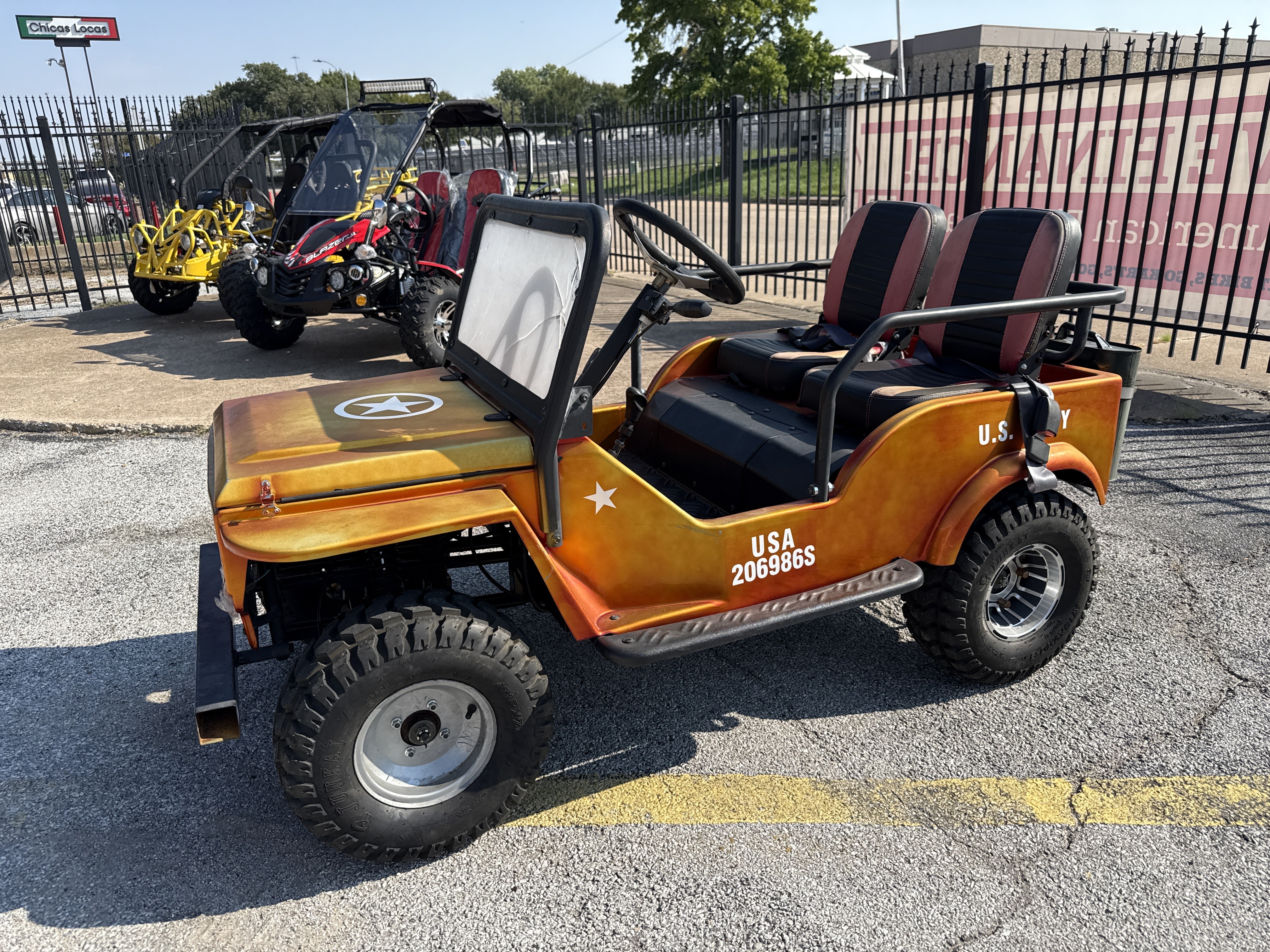 DISPLAY MODEL - RPS JEEP 125CC (TK125JP-8A) 154FMI, XINYUAN 3-SPEED WITH REVERSE