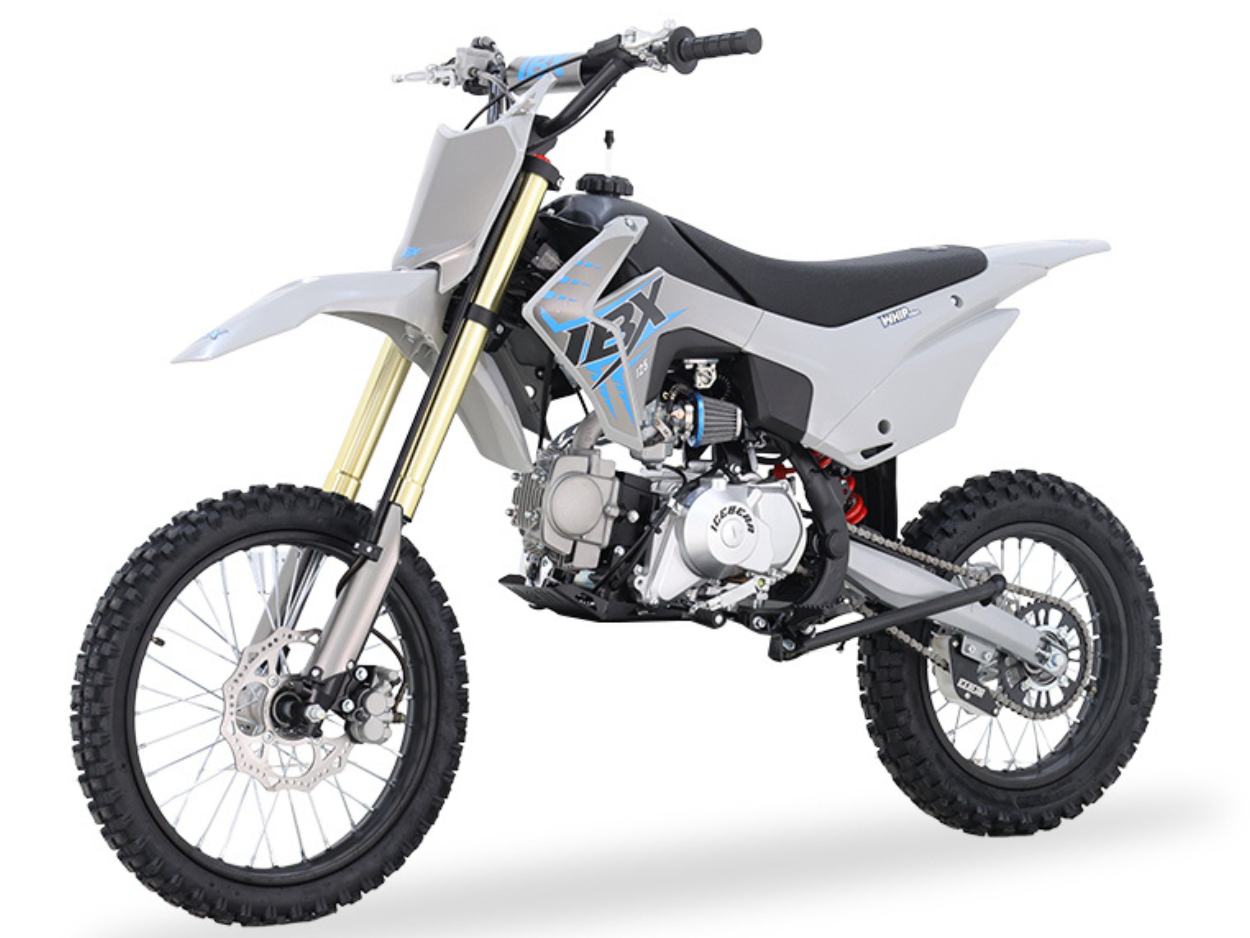 Icebear PAD125-3 125cc Dirt Bike – Powerful HS Engine, 4-Speed Manual