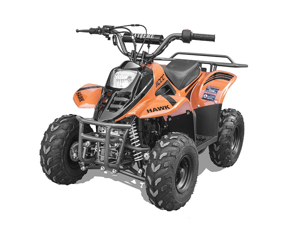 HAWK REX 110CC ATV, 6" Tire