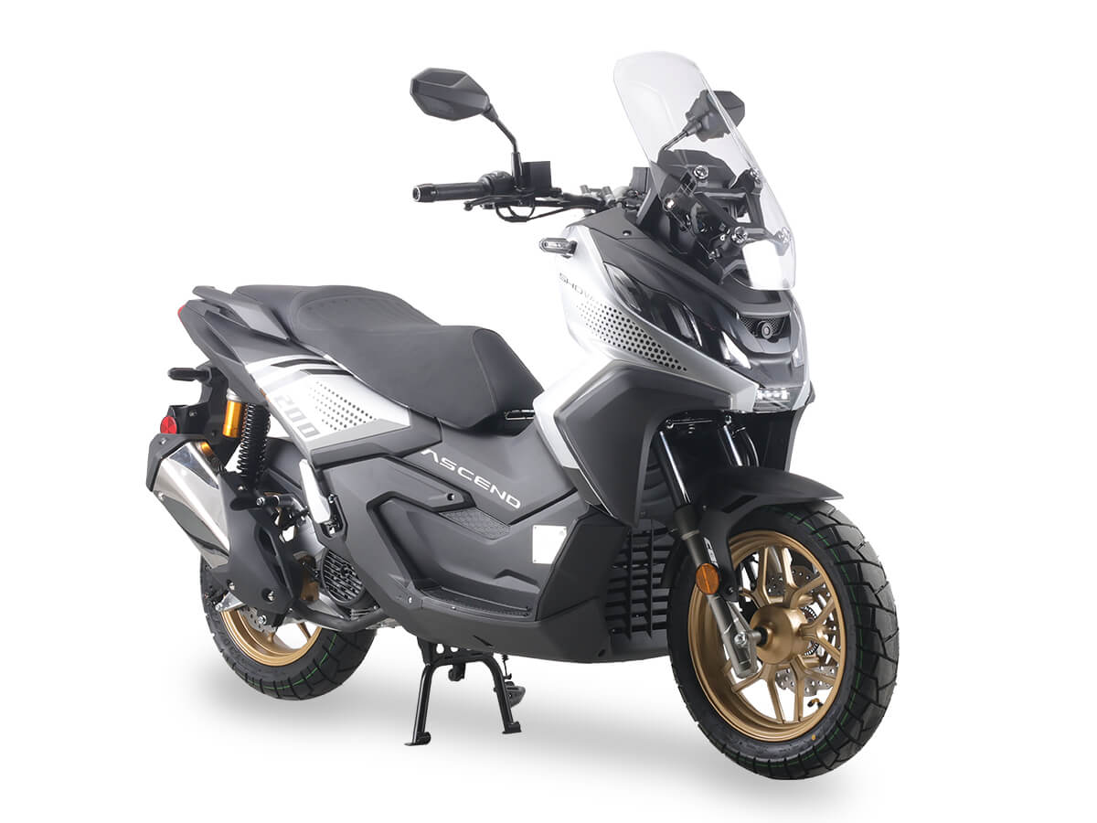 2026 Ice Bear SHDW 200cc Premium EFI Scooter – Keyless Ignition, CVT & Alloy Wheels
