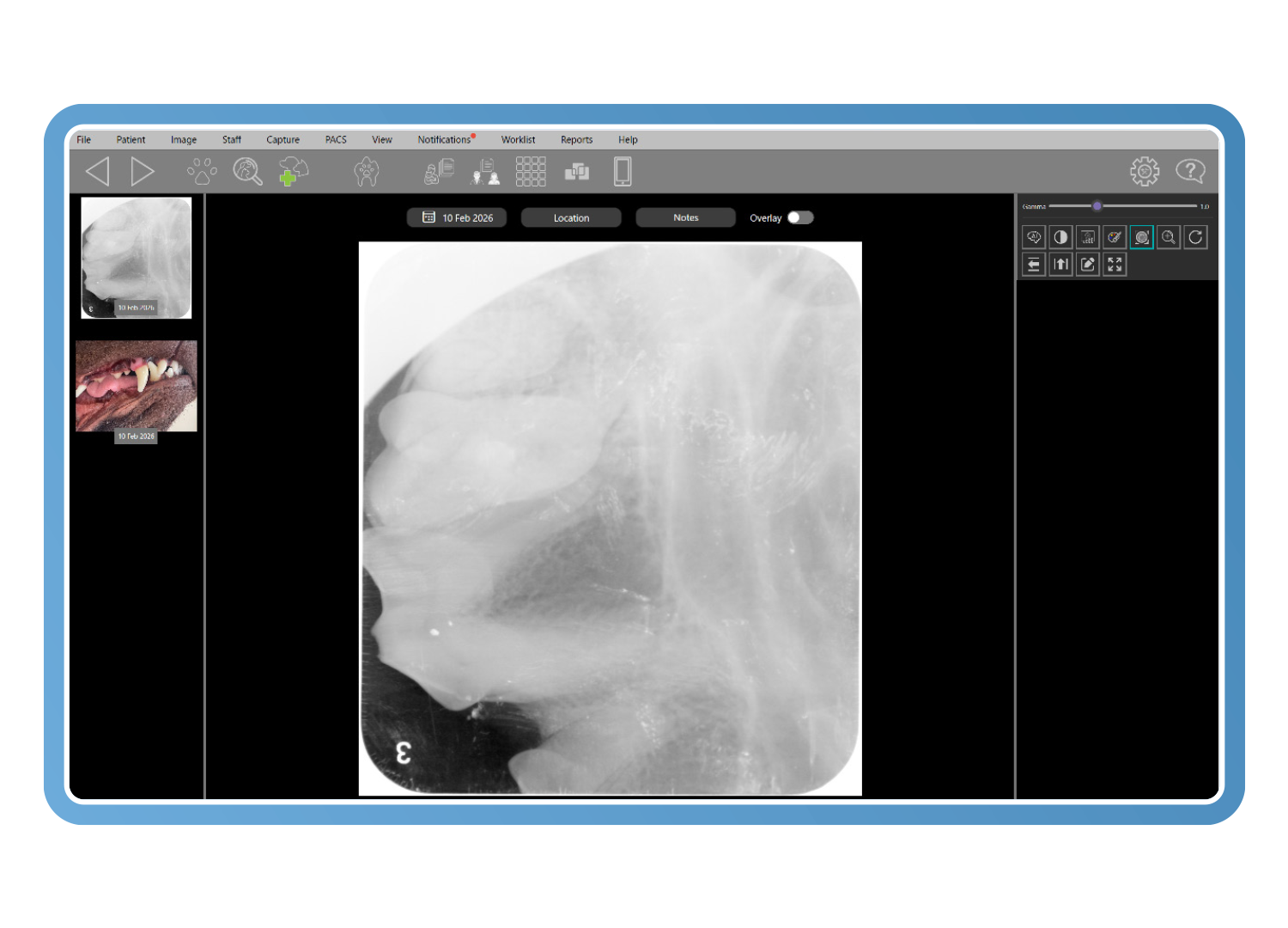 Suboptimal image - no Clarity applied