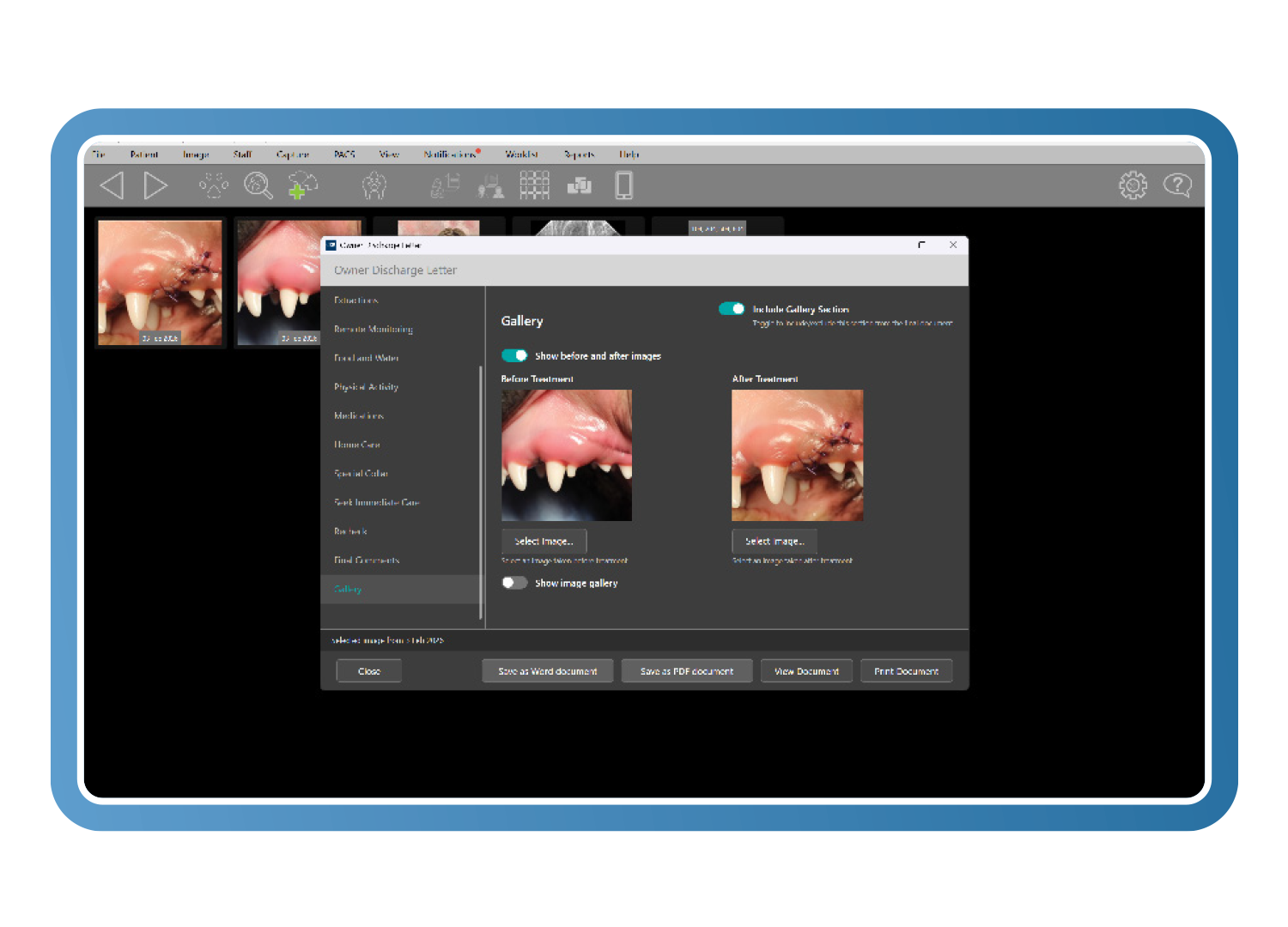 Clinical question guidance interface