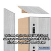 Salsbury 12" Wide Premier Wood Locker - Six Tier Box Style - 1 Wide - 6 Feet High - 18" Deep - Resettable Combination Locks
