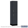 Salsbury 18" Wide Premier Wood Locker - Double Tier - 1 Wide - 6 Feet High - 18" Deep - Electronic Locks