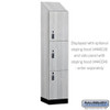 Salsbury 18" Wide Premier Wood Locker - Triple Tier - 1 Wide - 6 Feet High - 18" Deep - Resettable Combination Locks