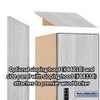 Salsbury 18" Wide Premier Wood Locker - Triple Tier - 1 Wide - 6 Feet High - 18" Deep - Resettable Combination Locks