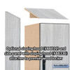 Salsbury 18" Wide Premier Wood Locker - Triple Tier - 1 Wide - 6 Feet High - 21" Deep - Hasp
