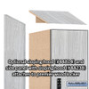 Salsbury 18" Wide Premier Wood Locker - Triple Tier - 1 Wide - 6 Feet High - 24" Deep - Resettable Combination Locks