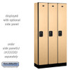 Salsbury 12" Wide Single Tier Designer Wood Locker - 3 Wide - 6 Feet High - 15 Inches Deep - - Electronic Locks
