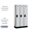 Salsbury 12" Wide Single Tier Designer Wood Locker - 3 Wide - 5 Feet High - 15 Inches Deep - - Electronic Locks