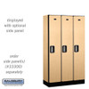 Salsbury 12" Wide Single Tier Designer Wood Locker - 3 Wide - 5 Feet High - 15 Inches Deep - - Electronic Locks