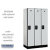 Salsbury 12" Wide Single Tier Designer Wood Locker - 3 Wide - 5 Feet High - 18 Inches Deep - - Electronic Locks