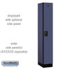 Salsbury 12" Wide Single Tier Designer Wood Locker - 1 Wide - 5 Feet High - 18 Inches Deep - - Electronic Locks
