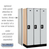 Salsbury 12" Wide Single Tier Designer Wood Locker - 3 Wide - 5 Feet High - 21 Inches Deep - - Electronic Locks
