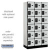 Salsbury 12" Wide Five Tier Box Style Designer Wood Locker - 3 Wide - 5 Feet High - 21 Inches Deep - - Electronic Locks