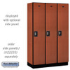 Salsbury 15" Wide Single Tier Designer Wood Locker - 3 Wide - 6 Feet High - 21 Inches Deep - - Electronic Locks