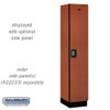 Salsbury 15" Wide Single Tier Designer Wood Locker - 1 Wide - 6 Feet High - 21 Inches Deep - - Electronic Locks