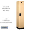 Salsbury 15" Wide Single Tier Designer Wood Locker - 1 Wide - 6 Feet High - 21 Inches Deep - - Electronic Locks