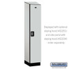 Salsbury 15" Wide Single Tier Designer Wood Locker - 1 Wide - 6 Feet High - 21 Inches Deep - - Electronic Locks