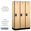 Salsbury 15" Wide Single Tier Designer Wood Locker - 3 Wide - 6 Feet High - 24 Inches Deep - - Electronic Locks