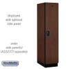 Salsbury 18" Wide Single Tier Designer Wood Locker - 1 Wide - 6 Feet High - 24 Inches Deep - - Electronic Locks