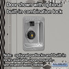 Vented Metal Locker - Triple Tier 3 Wide 6 Feet High 12 Inches Deep Gray Assembled