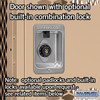 Vented Metal Locker - Double Tier 3 Wide 6 Feet High 18 Inches Deep Tan Unassembled